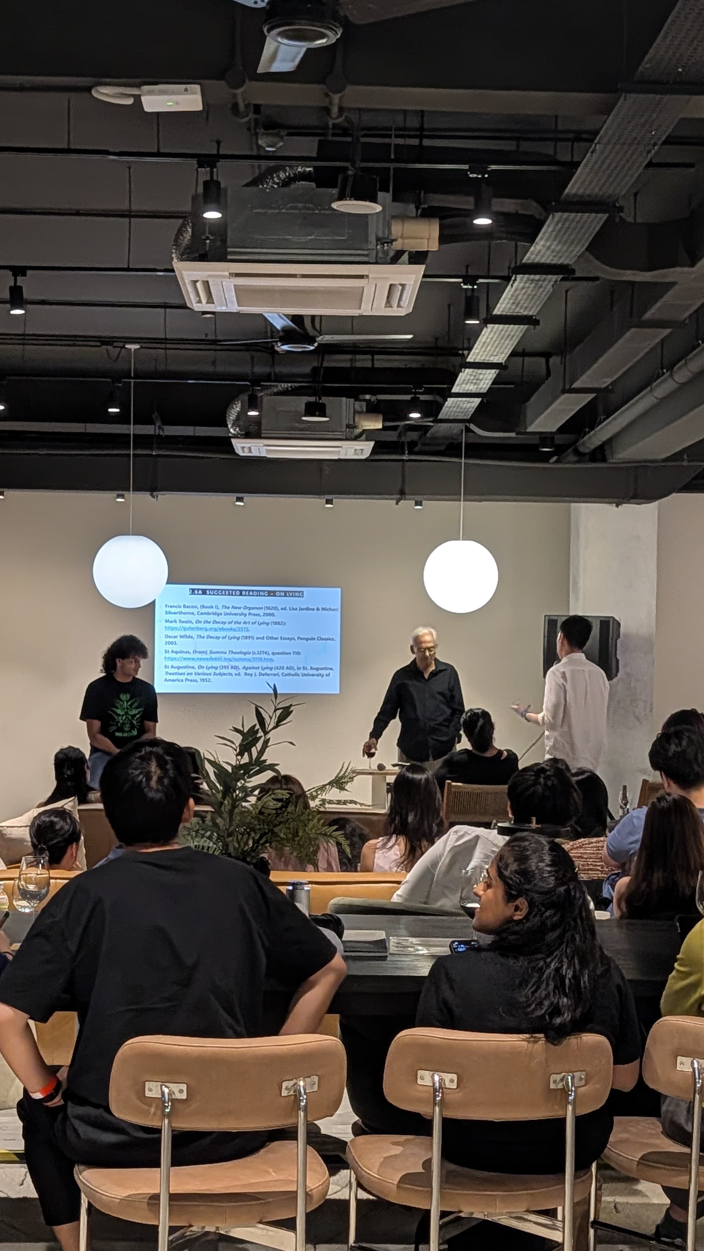 Networking at Pour&Ponder